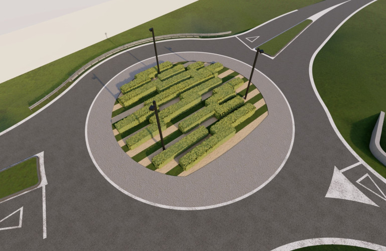 Okružní křižovatka