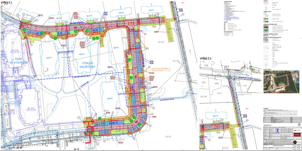 Zaokruhování lokality Nové Ohrazenice