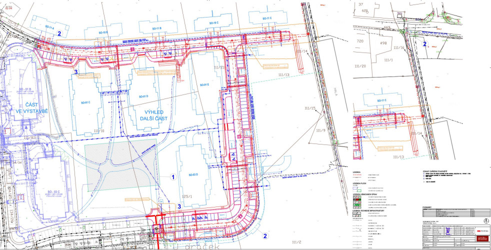 Zaokruhování lokality Nové Ohrazenice